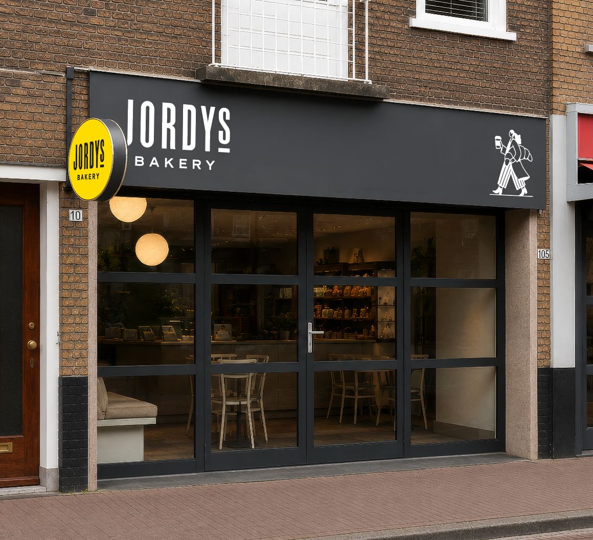 Jordy's Bakery winkel aan de Bergse Dorpsstraat